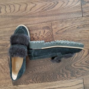 Black Franco Sarto loafers